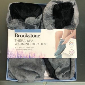 Brookstone Thera-Spa Warming Booties